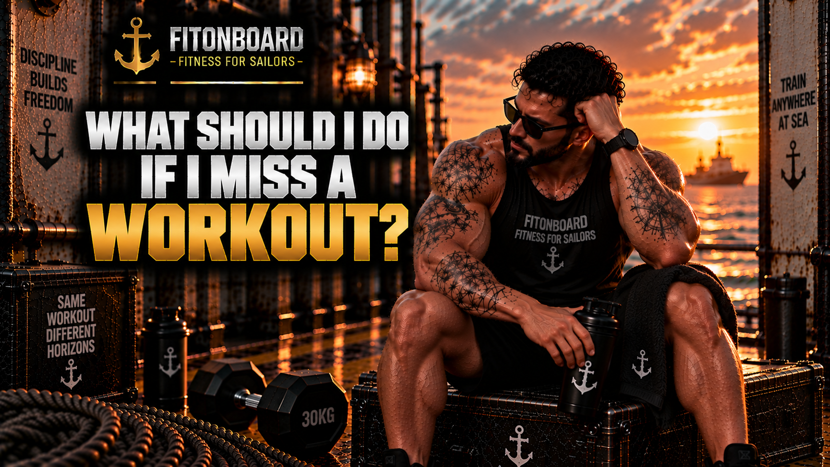 What should I do if I miss a workout?