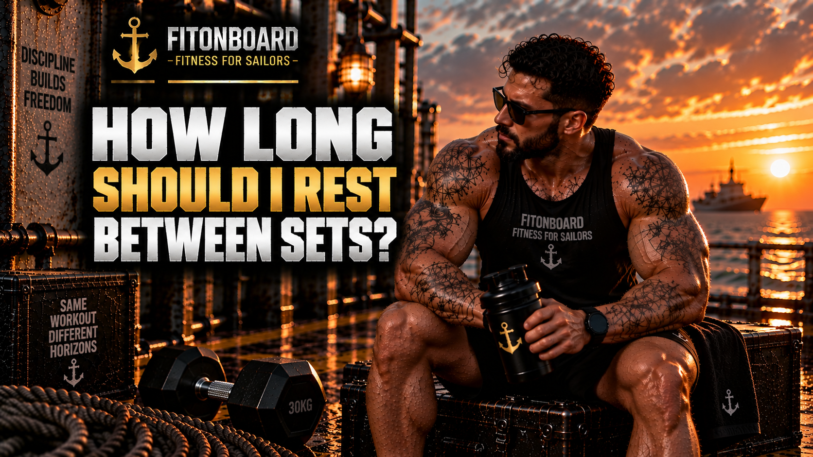 How long should I rest between sets?
